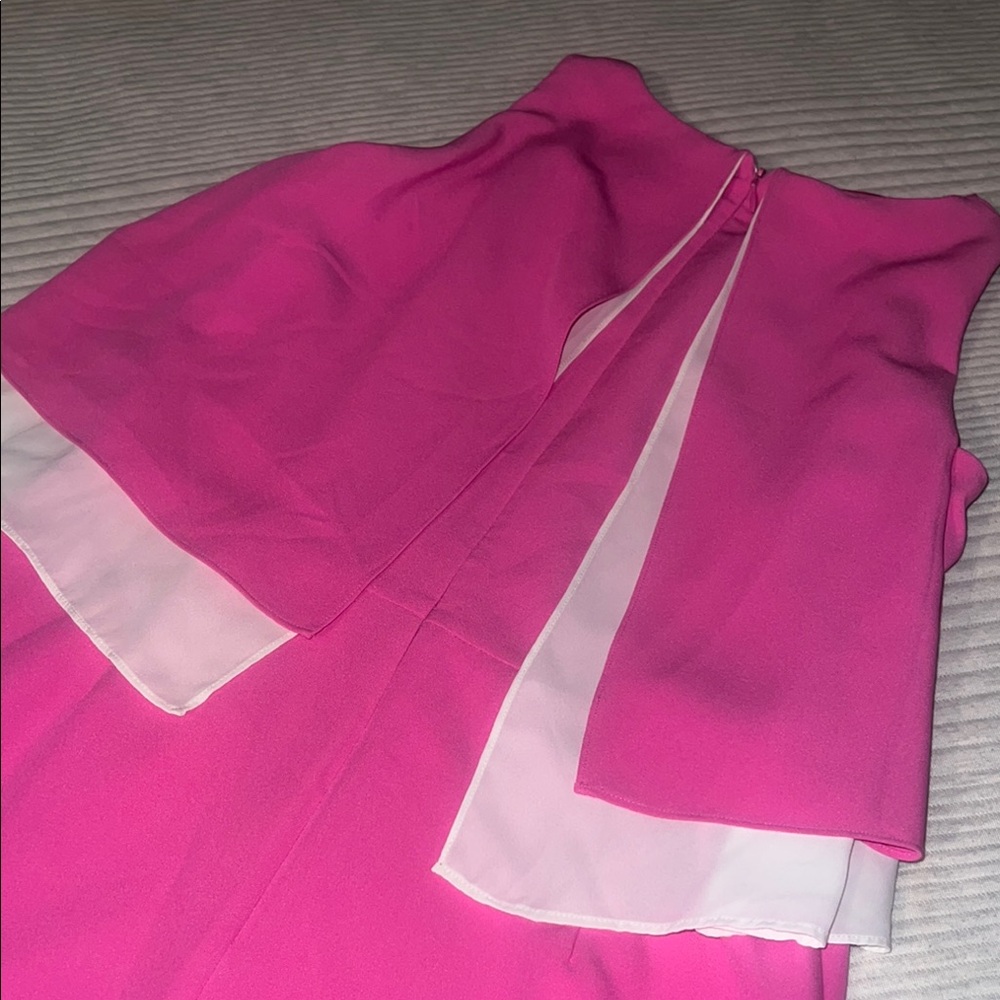 Daniel Cremieux Pink Halter Sheath Dress View 4